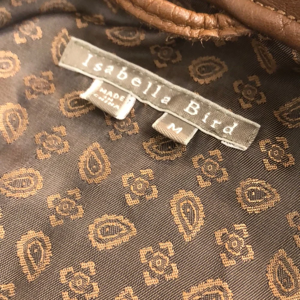 Anthropologie | Isabella Bird leather jacket - Picture 6 of 8